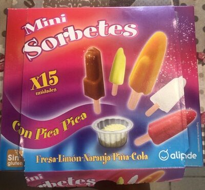 Foto de mini sorbetes
