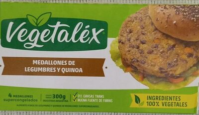 Foto de Medallones de legumbres y quinoa