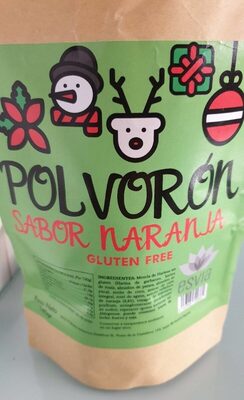 Foto de Polvorón sabor naranja