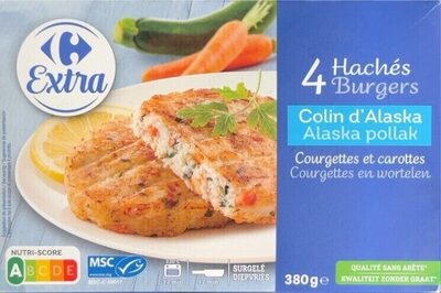 Foto de 4 hachés burgers Colin d’Alaska
