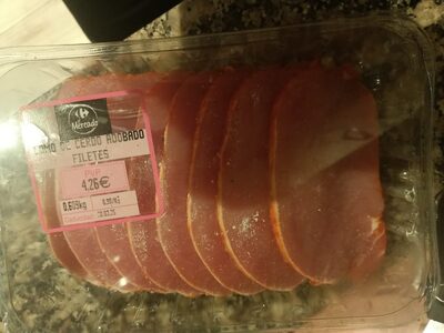 Foto de Lomo De Cerdo Adobado Con Agua Anadida
