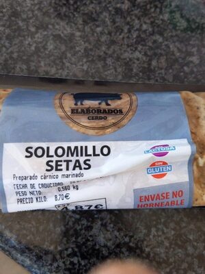 Foto de Solomillo setas