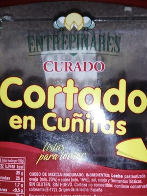 Foto de Queso curado en cuñitas