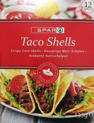 Foto de 68 E TACO SHELLS CRISPY CORN SHELLS Ingredients: C