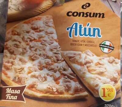 Foto de Pizza atún y cebolla