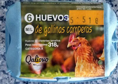 Foto de Huevos de gallinas camperas