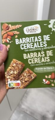Foto de Barritas de Cereales con Avellanas y Almendras