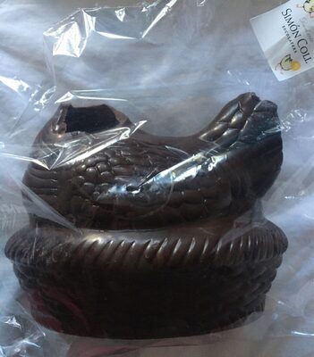 Foto de Gallina de chocolate negro