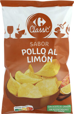 Foto de Patatas fritas con sabor a pollo y limón