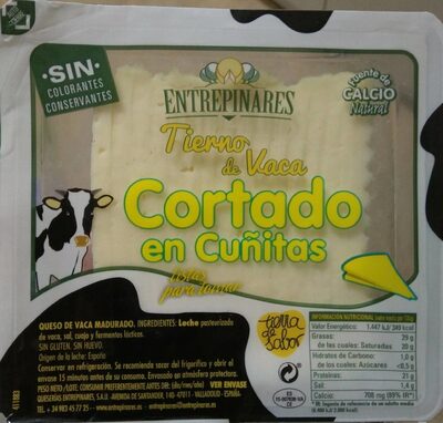 Foto de Tierno de vaca cortado en cuñitas