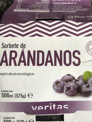 Foto de Sorbete de arándanos