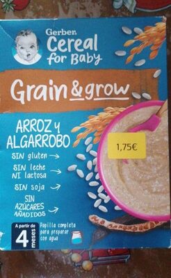 Foto de Cereal for baby arroz y algarrobo