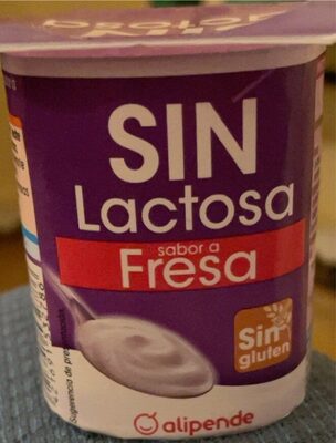 Foto de Yogurt fresa sin lactosa
