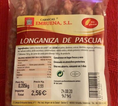 Foto de Longaniza de Oascua