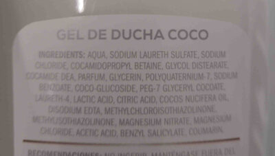 Foto de Gel de ducha coco