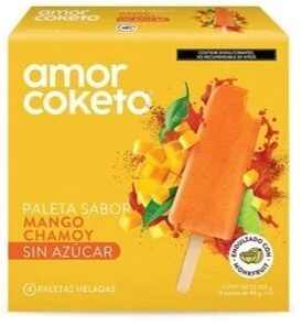 Foto de Paleta sabor mango chamoy