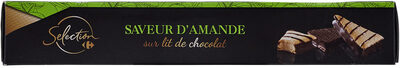 Foto de Saveur d'amande Sur lit de chocolat