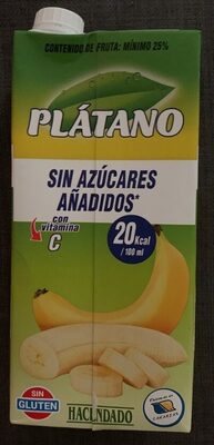 Foto de Zumo de plátano sin azucares
