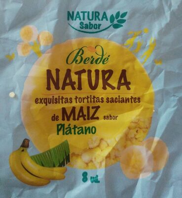 Foto de Tortitas saciantes de maiz sabor plátano