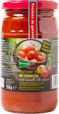Foto de Tomate frito cosecha con aceite de oliva