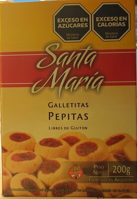 Foto de Galletitas Pepitas Libre de Gluten - Santa María