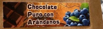 Foto de Chocolate puro con arándanos