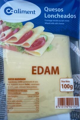 Foto de Queso loncheado Edam