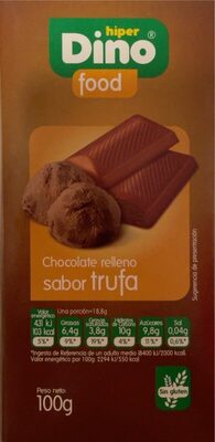 Foto de Chocolate relleno sabir trufa