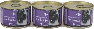 Foto de Aceitunas S/Hueso Negra Cac. Lata
