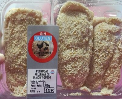 Foto de Pechugas Rellenas de Jamón y Queso