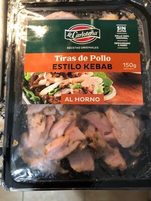 Foto de Tiras de pollo estilo kebab
