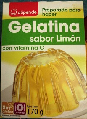 Foto de Gelatina sabor limón