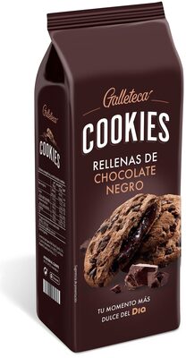 Foto de Cookies rellenas de chocolate negro