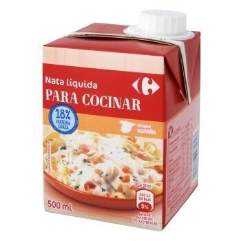 Foto de Nata liquida cocina 18% m.g.