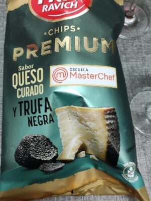 Foto de Chips PREMIUM sabor queso curado y trufa negra