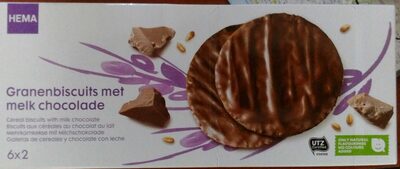Foto de Biscuits aux céréales au chocolat au lait