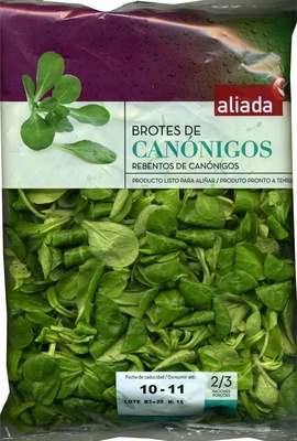 Foto de Brotes de canónigos