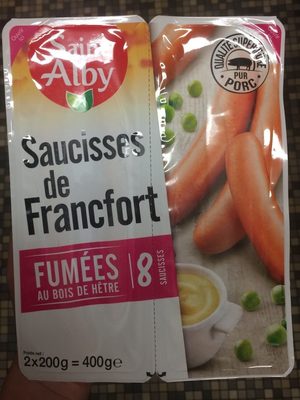 Foto de Saucisses de Francfort fumées