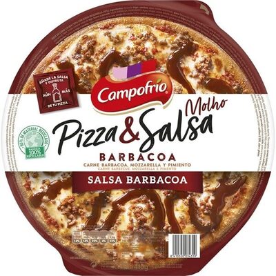 Foto de Pizza y salsa barbacoa