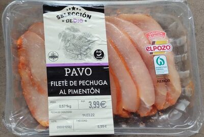 Foto de Filete de pechuga de pavo al pimentón