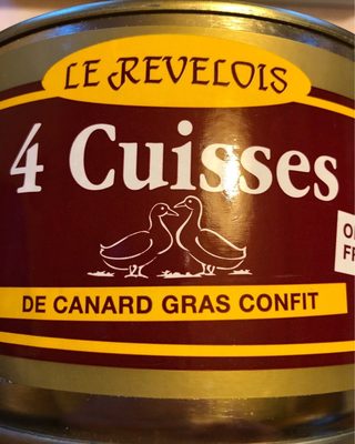 Foto de 4 cuisses de canard gras confit