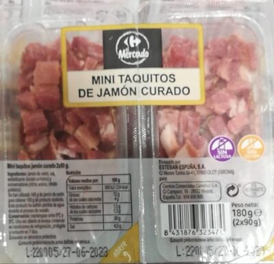 Foto de Mini taquitos de jamón curado