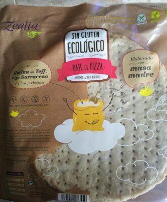 Foto de Base de pizza sin gluten ecológico