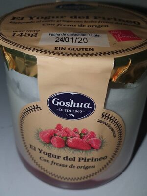 Foto de Yogur del Pirineo con fresas