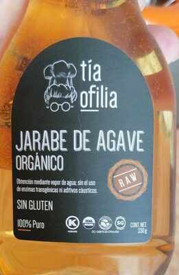 Foto de jarabe de agave orgánico