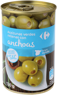 Foto de Aceituna rellena anchoa baja en sal -25%