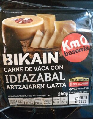 Foto de Hamburguesa carne de vaca con queso Idiazabal