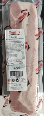 Foto de Bacon ahumado sin corteza