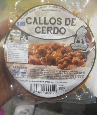 Foto de Callos de cerdo