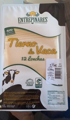 Foto de Queso tierno de vaca en lonchas